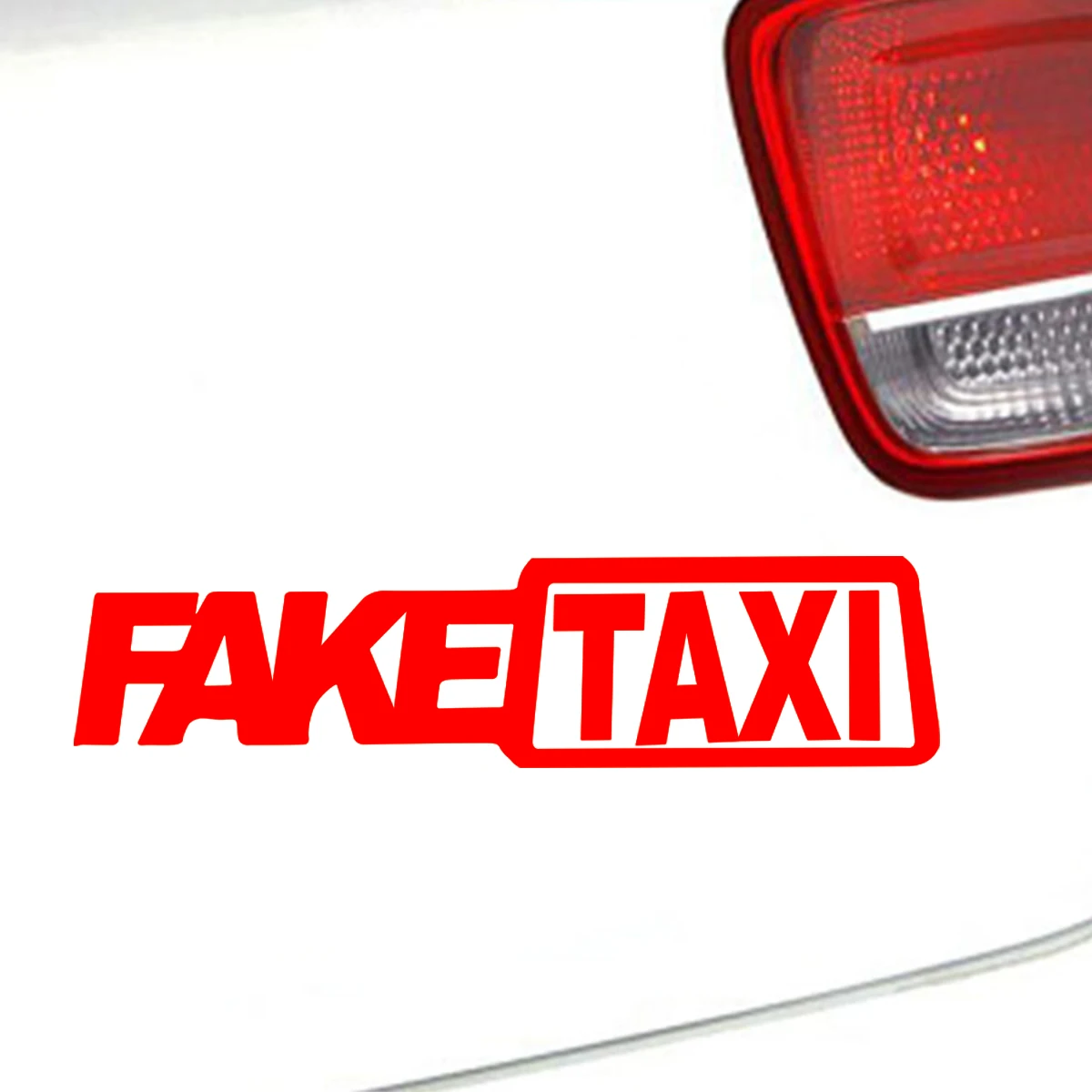 FUNNY TAXI Vinyl Decal Bumper Sticker JDM, FAKETAXI Car Windows Outdoor  Gift Die Cut Decals Latop window Glass Vinyl Sticker| Alibaba.com