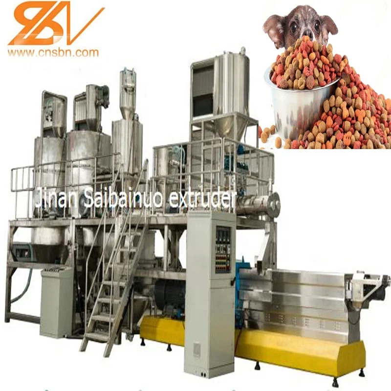 Машина для производства корма для животных, собак, оборудование для производства, производственная линия