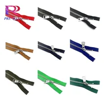 Wholesale Custom Size Color 3# 5# 8# 10# Short Men Women Denim Auto Lock Back Zip Jeans Metal Zipper for Jeans