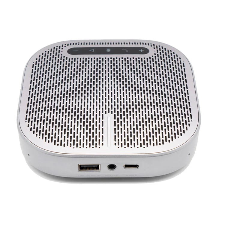 Новое поступление Профессиональный USB 360 всенаправленная 32K частота дискретизации Видео Аудио система Комплект динамик микрофон