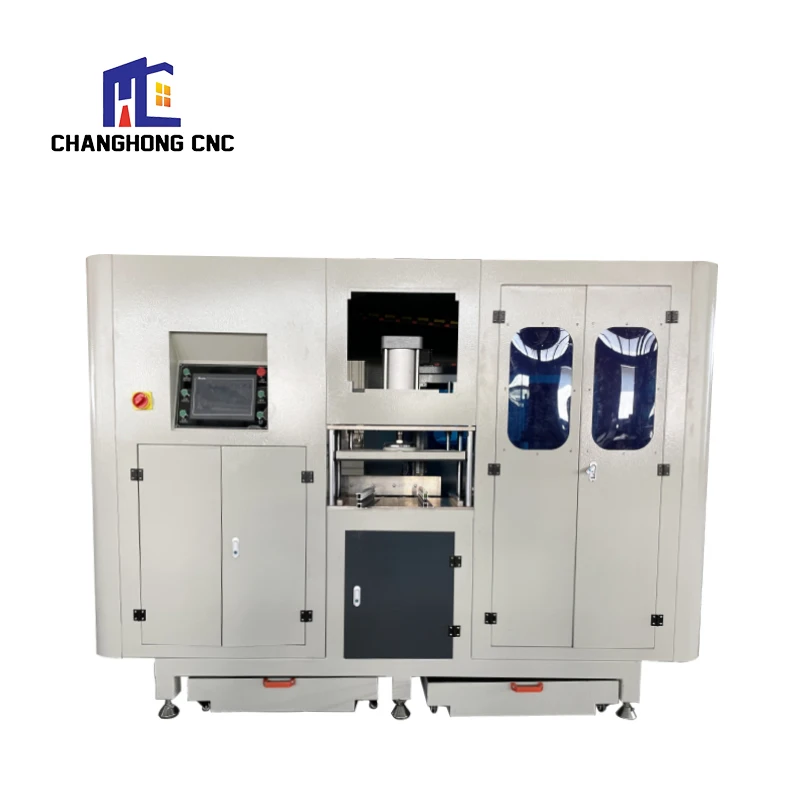 Shearing Machine UPVC PVC Profile Cutting Saw 5 Axis End Milling ...