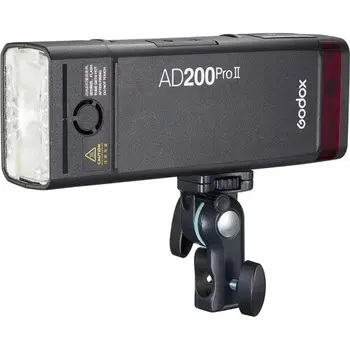Godox AD200ProII AD200Pro II TTL 2.4G Wireless Camera Pocket Flash Compatible for Nikon Canon Sony Fuji Olympus