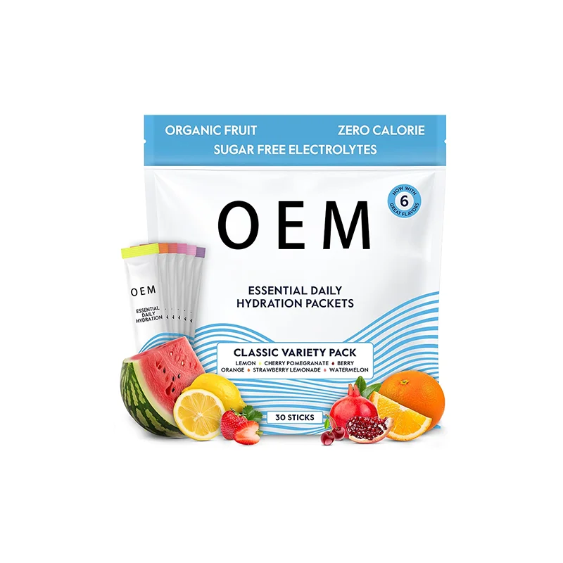 Greenpie OEM Electrolytes Flavored Hydration Electrolyte Iron Keto Electrolyte Powder Ion Magnesium Energy Drinks