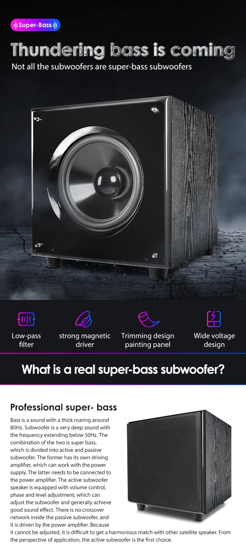 asw 850 subwoofer