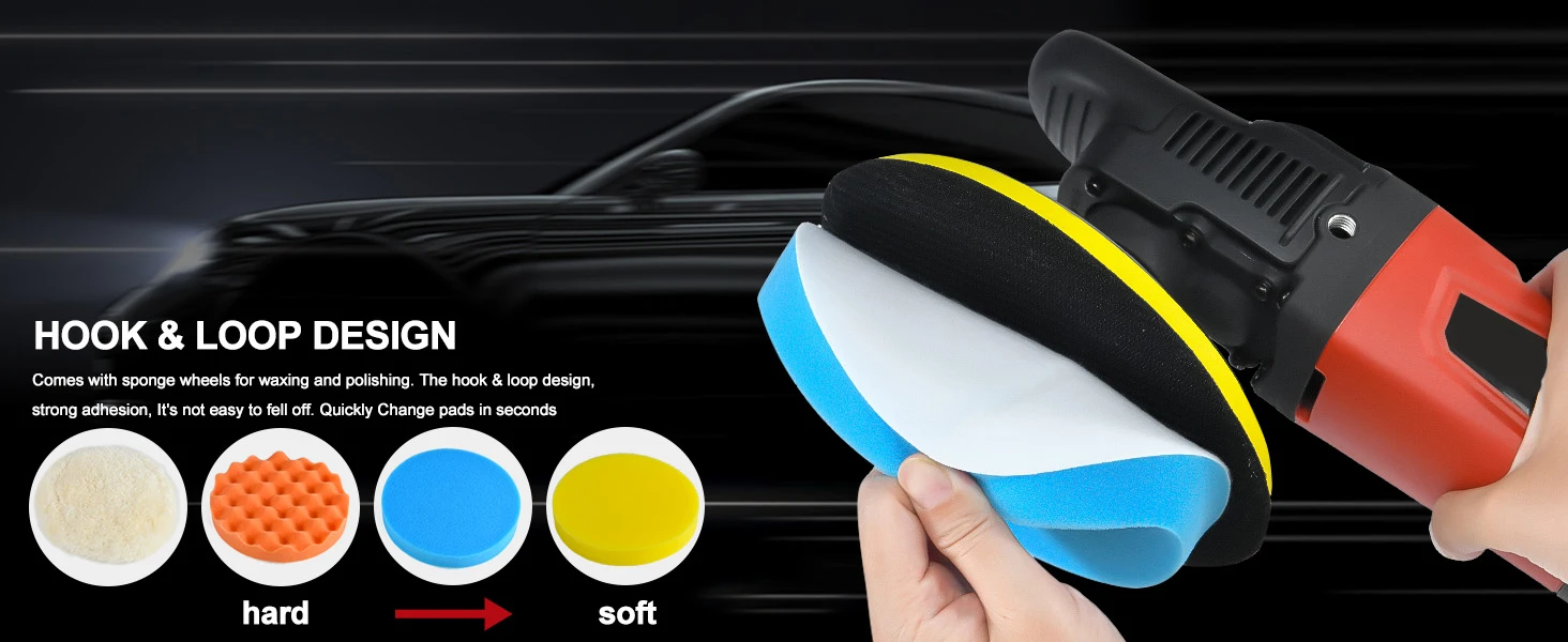 Electric Industrial 6 Inch Dual Action Car Tire Computer Controlled ...