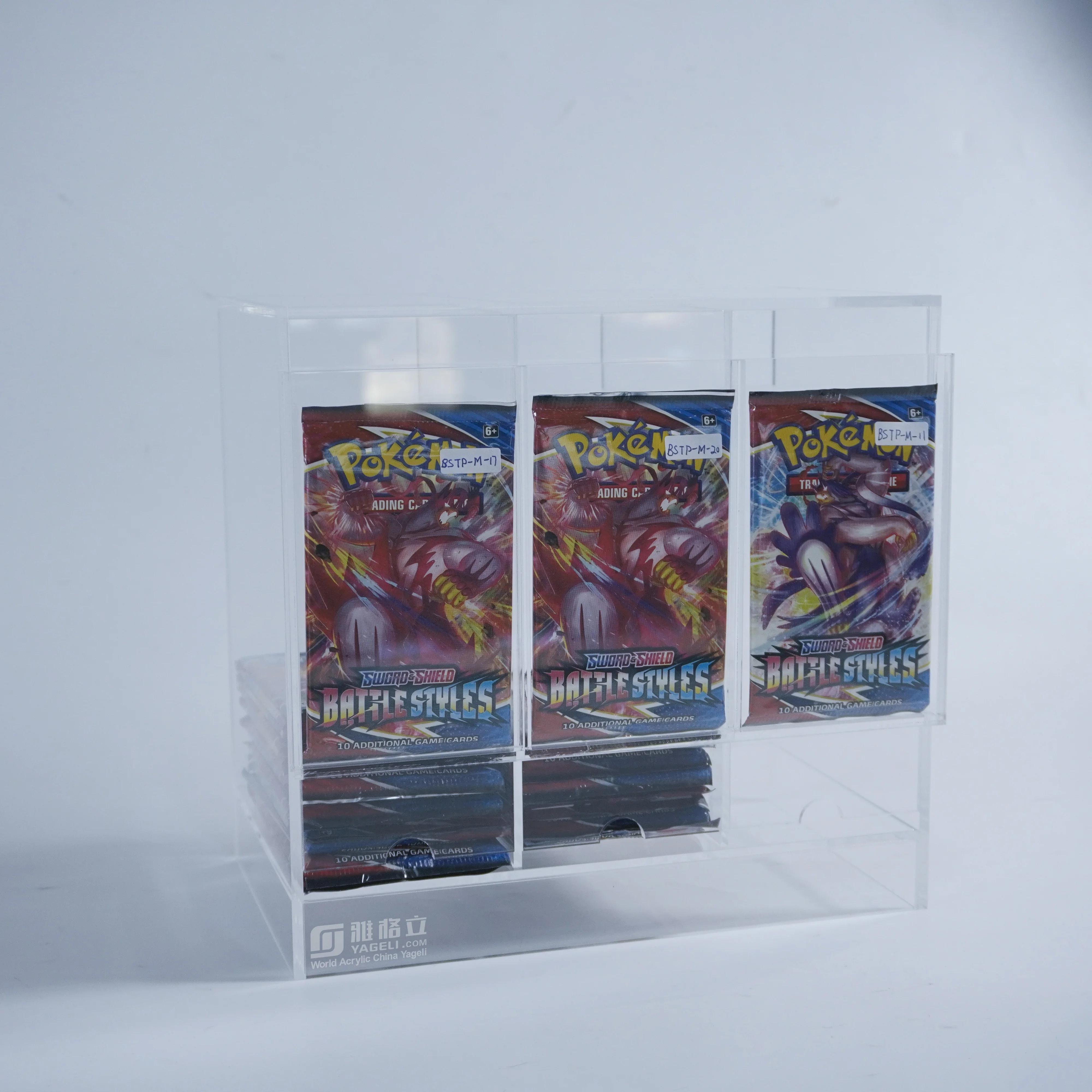3-fach Acryl Booster Box Für Sammelkarten | Mehrst Produktbild-Vorschau 10