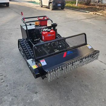 High Quality Mini Automatic RC Crawler Lawn Mower High Efficiency Gasoline Remote Control Zero Turn Farm Machine Motor Engine