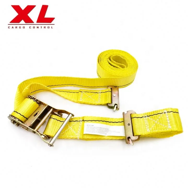 Heavy duty 2-дюймовый ratchet сковать ремни 50 мм 4400lbs e-трек трещотки галстук вниз ремни, стяжный грузовой ремень для перевозки автомобилей