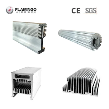 China Factory High Quality Extruded Profile Metal Machining CNC Lathe Service HeatSink Aluminum Alloy Heatsink