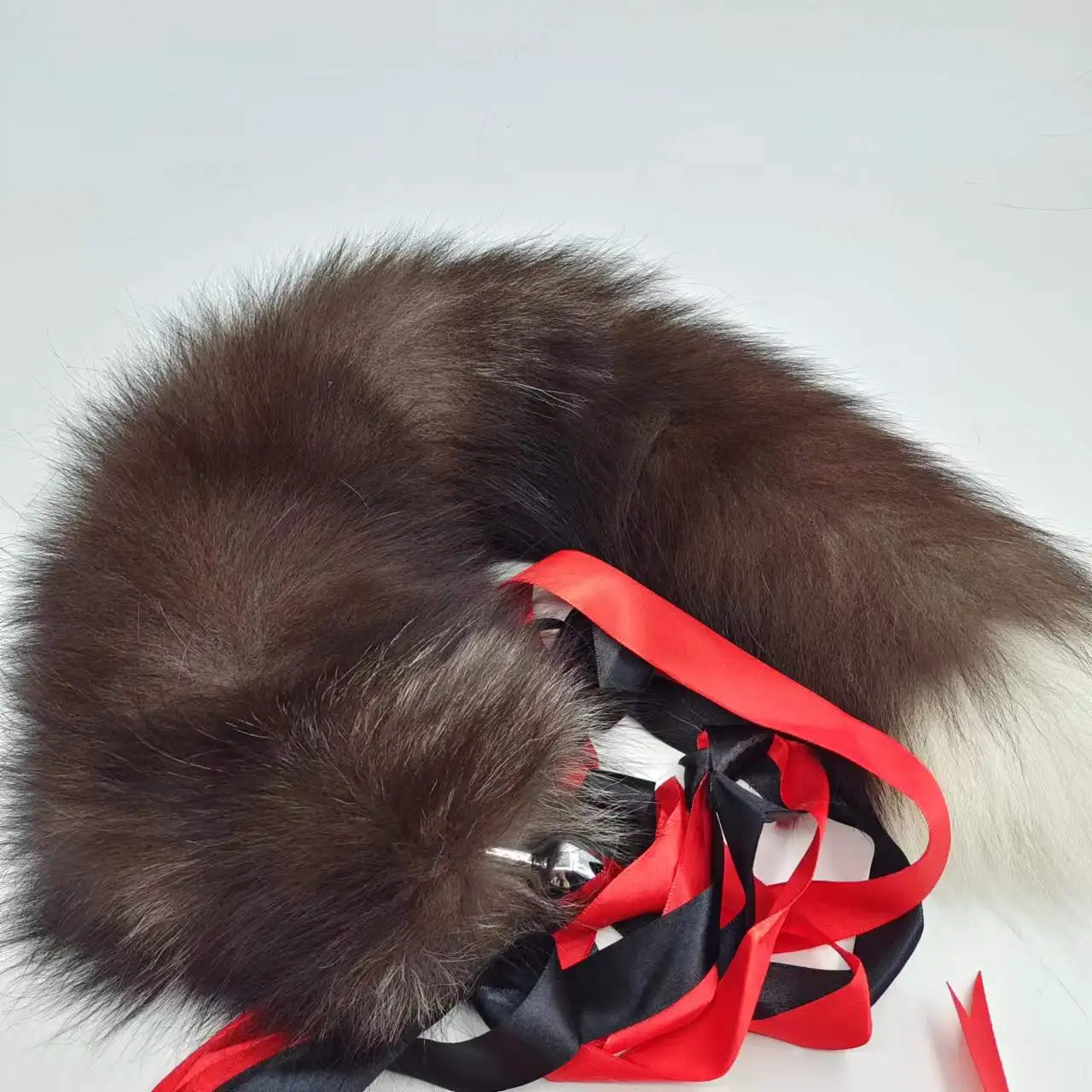 Manufacturers Supply Fluffy Fashion Foxtail Anal Plug Wholesale Foxtail  Anal Plug