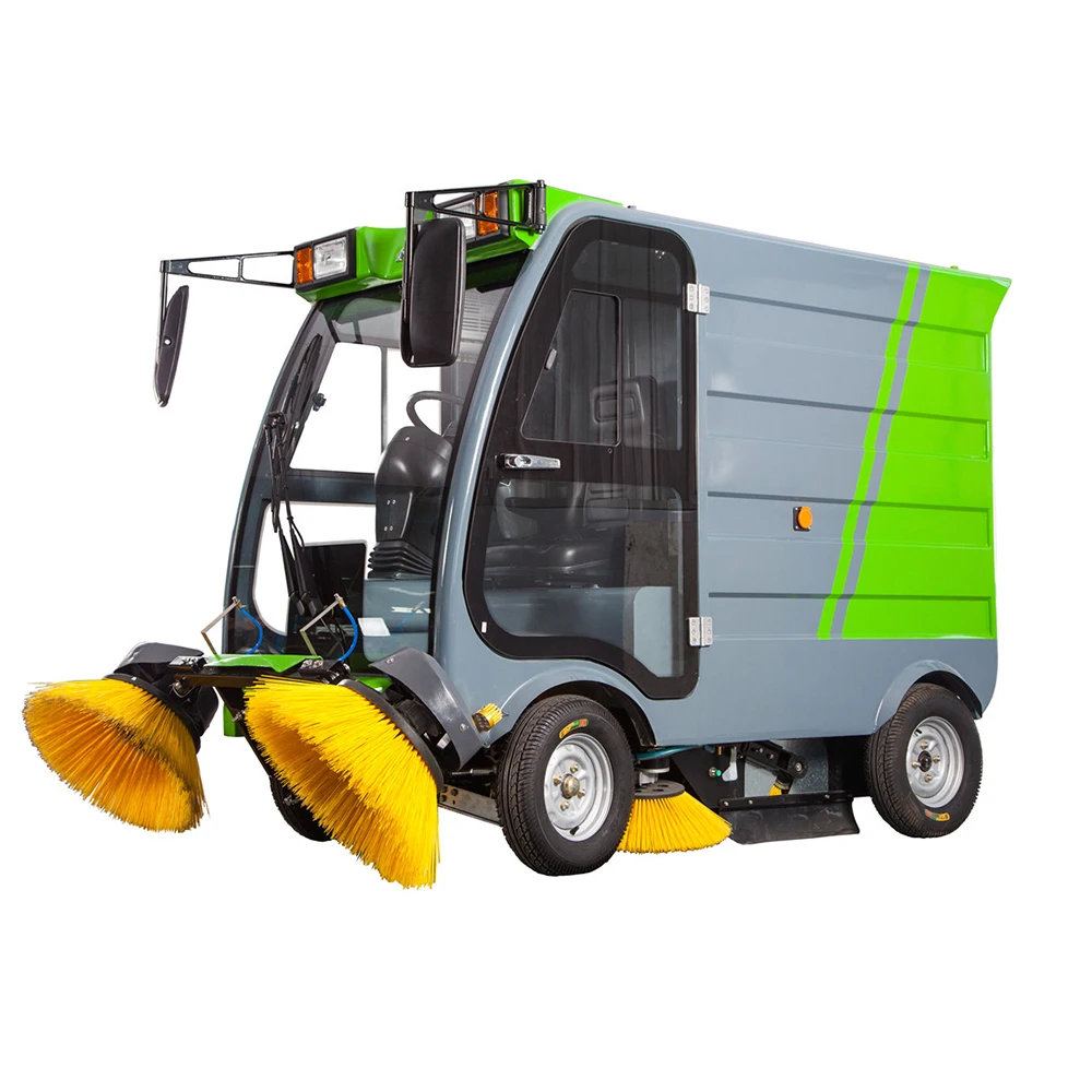 hot sale high quality durable closed cab street sweeper - buy