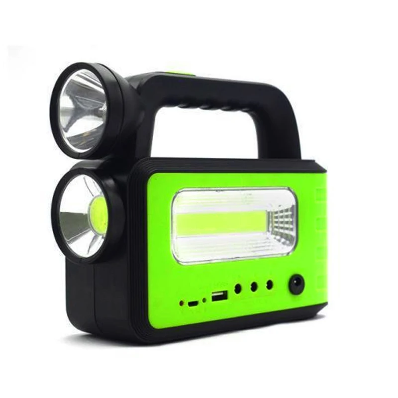 Solar Generator Outdoor Power Mini Solar Panel LED Lighting System with 3 Bulbs