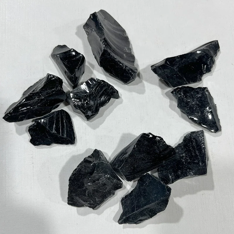 Bulk Wholesale Natural Gemstone Rough Crystal Stones Obsidian Rock Raw Crystal Stone for Sale