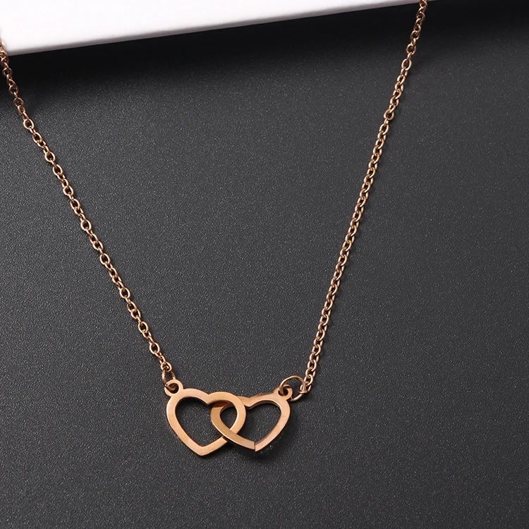 Interlocking Heart Necklace