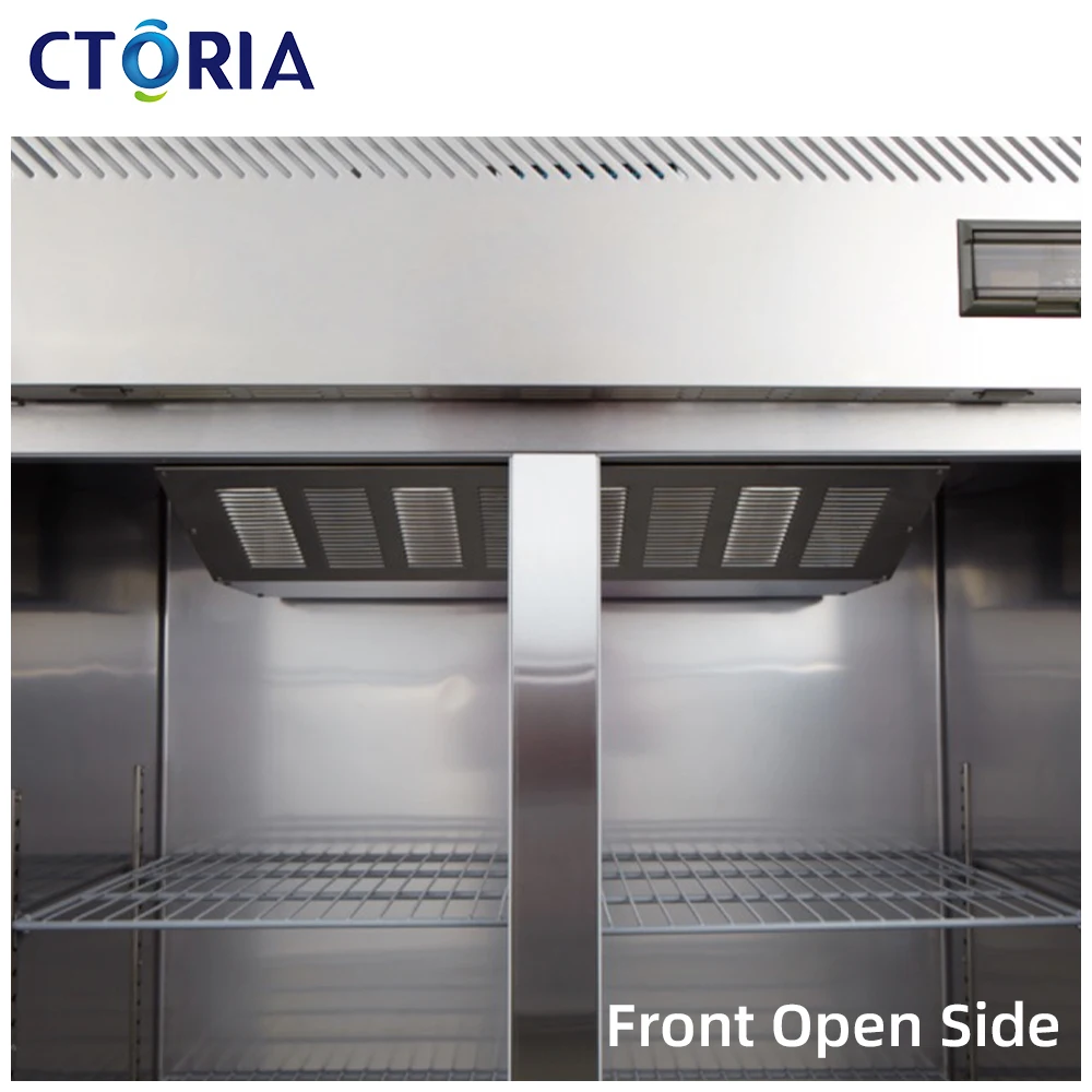 Automatic CTORIA -18~-5 Single-Temperature Commercial Upright Freezer Foaming Door Refrigerator