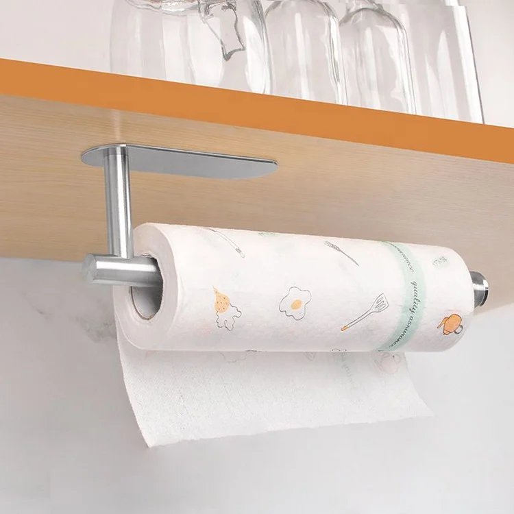 Toilet Paper Holder 3m Self Adhesive Bathroom Paper Towel Roll Holder -  China Toilet Paper Holder, Tissue Holder