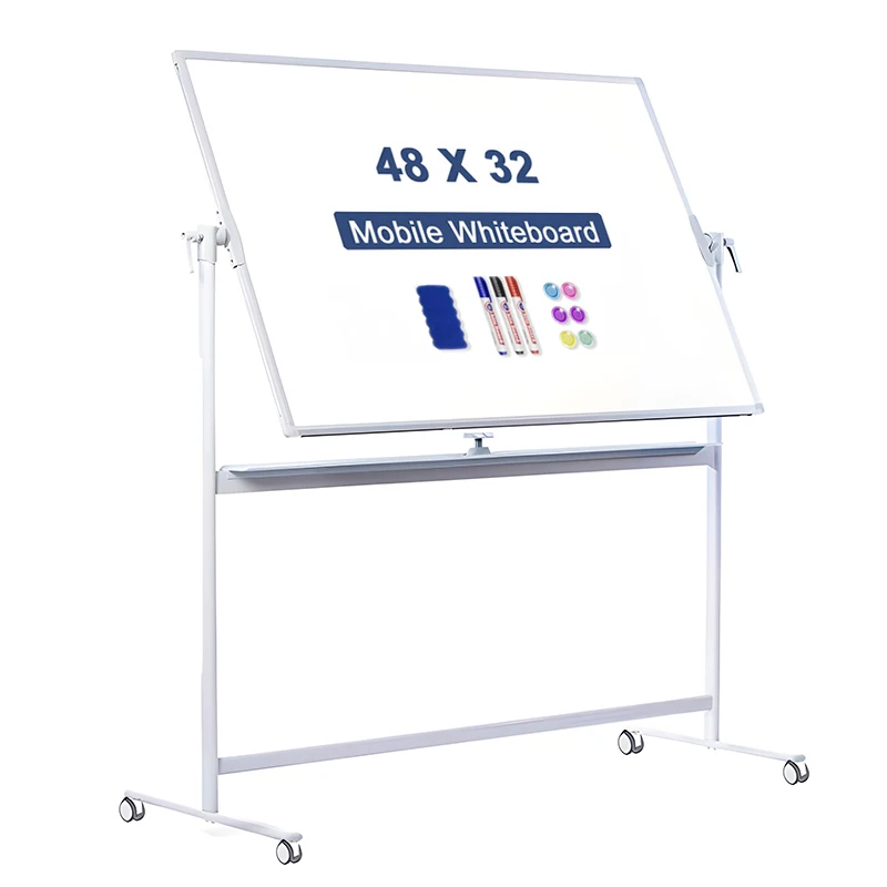 Double Sides White Board with Stands - China Double Side Whiteboard, Mobile  Whiteboard