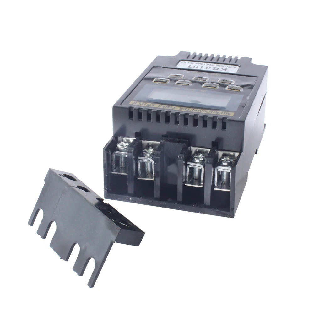 KG316T 220V LCD Digital Weekly Programmable Control Power Timer Switch ...