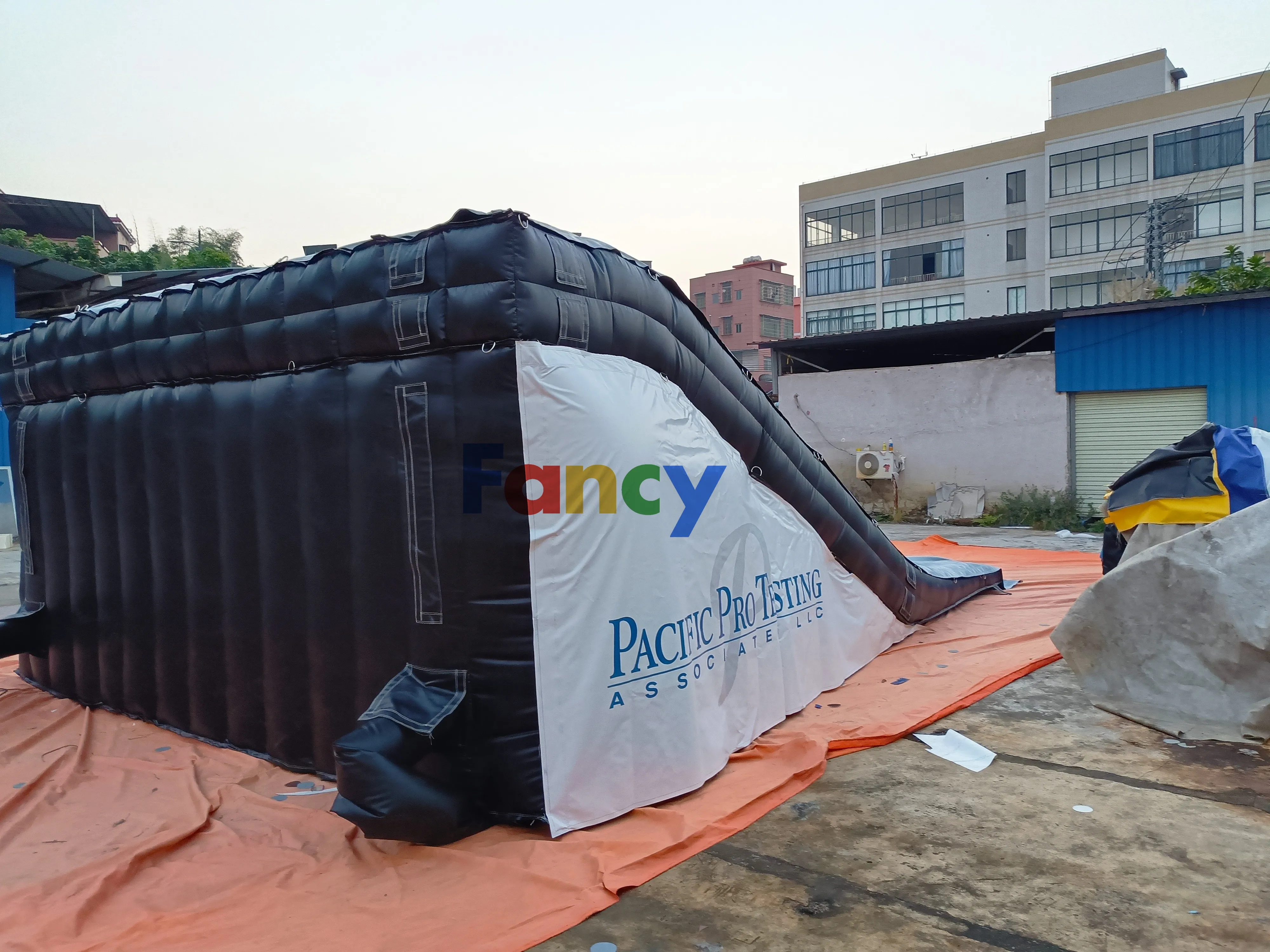 Small/FMX BMX Training Inflatable Ramp Landing Airbag Freestyle Landing Bag for Rent Bmx Airbag for Training