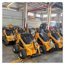 China factory new micro skid loader slip steering Micro skid steering loader with track