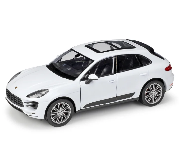 Porsche Macan Turbo ミニカー ブラック Bburago Porsche Macan Turbo 1:24 Diecast Toy Model Car Black
