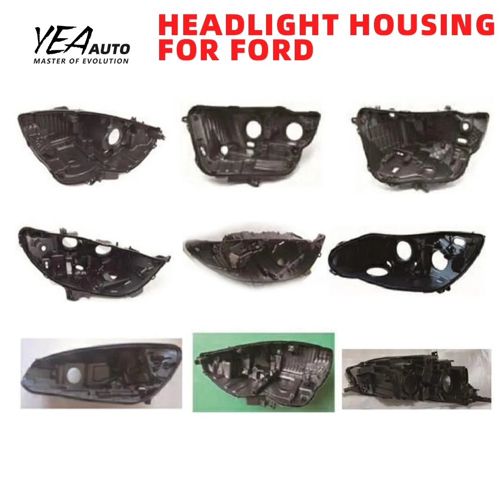 product car headlight cover lens glass lampshade cover lens for ford ecosport focus mondeo mustang light lens cover housing back base-39