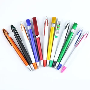 Wholesale High Quality Customized Printed logo Promotional Plastic Ball Pen