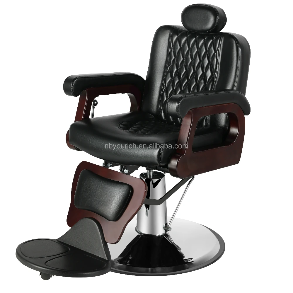Men Barber Chair With Wood Armrest Super Hair Salon Equipment New Barber  Station For Hair Salon Shop - Buy Men Barber Chair,Hair Salon Chair,Barber  Station Product on Alibaba.com