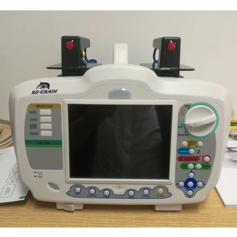 RC-DM7000 Aed 7000 Defibrillator Automated External Simulator Trainer with Spain Imported Defibrillator Monitor Pad