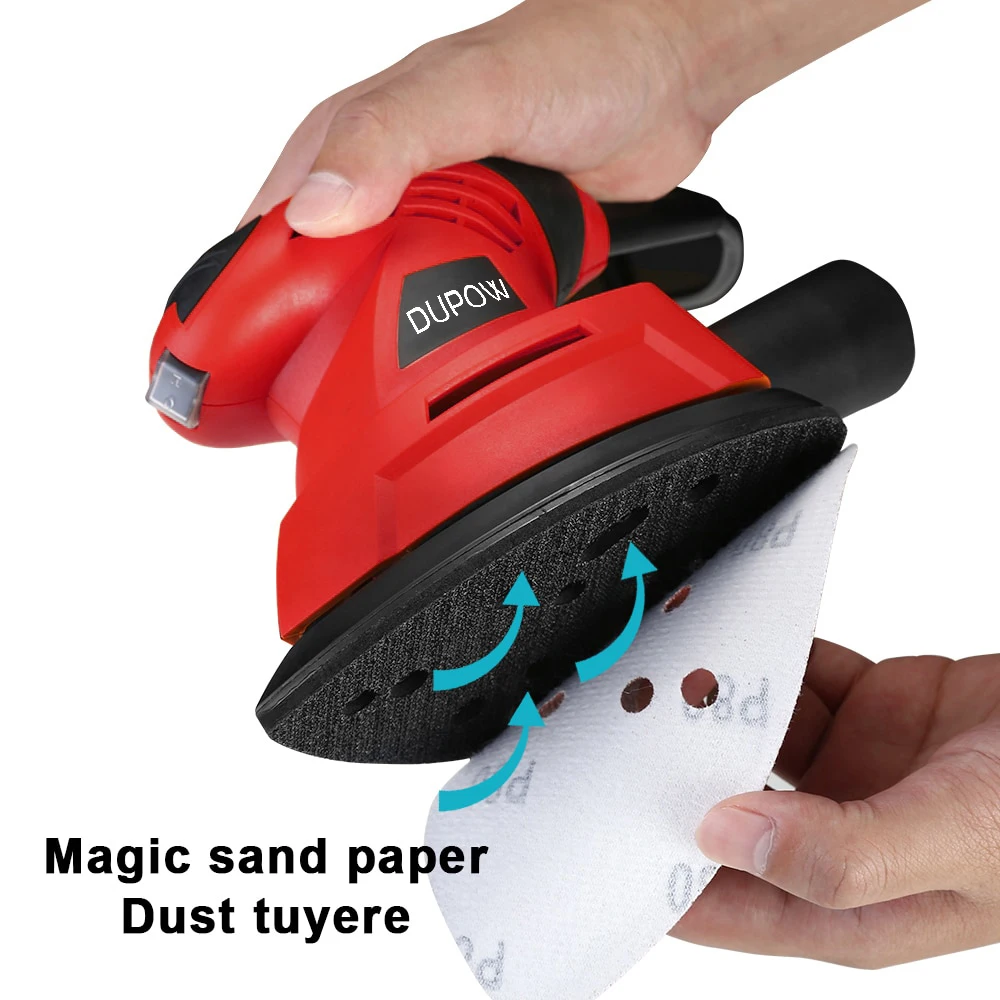 Cored Detailing Sander Electric Compact Small Corner Palm Mouse Sander