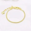Bracciale in oro-18 cm