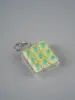 Nine-key transparent yellow m