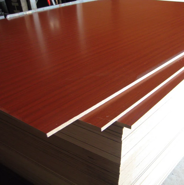 Modern Design 12mm Black Core MDF Boards Furniture HDF Wooden Panels Fire Resistance for Door E1 Formaldehyde Emission Standards