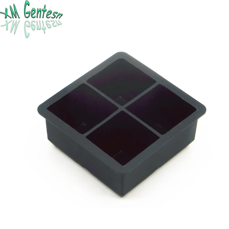 Силиконовый лоток для льда с 4 полостями