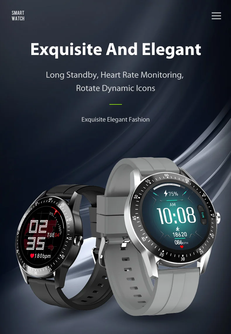 Reloj Inteligente S11 Para Hombre Y Mujer,Pulsera Redonda Con Control Del  Ritmo Cardíaco,Batería De Larga Duración,Android,2021 - Buy Reloj  Inteligente,Smartwatch,Reloj De Mujer Product on Alibaba.com