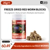 200 ml 25 g de gusanos de seda rojos liofilizados