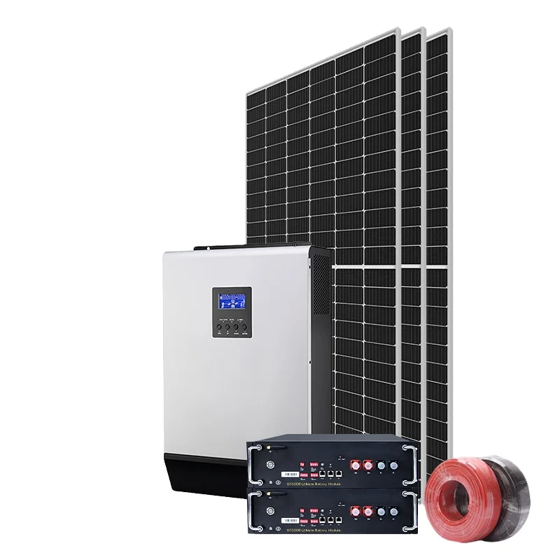 PV solar system lithium ion battery solar panel system for building with lithium battery 8kva system