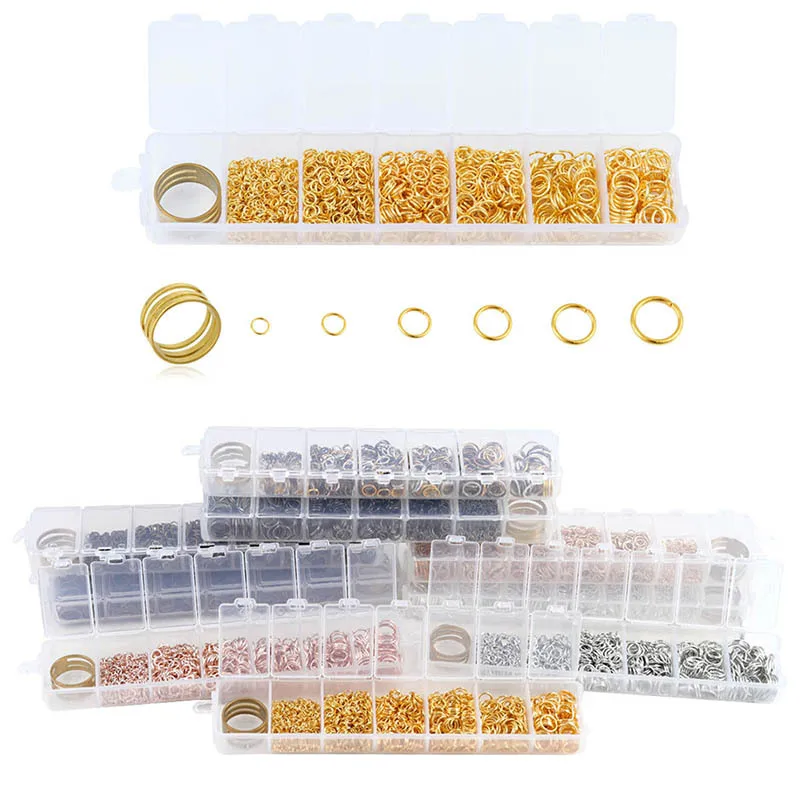 Alloy Accessories Splot Jump Rings For Jewelry Making,Single Connector ...