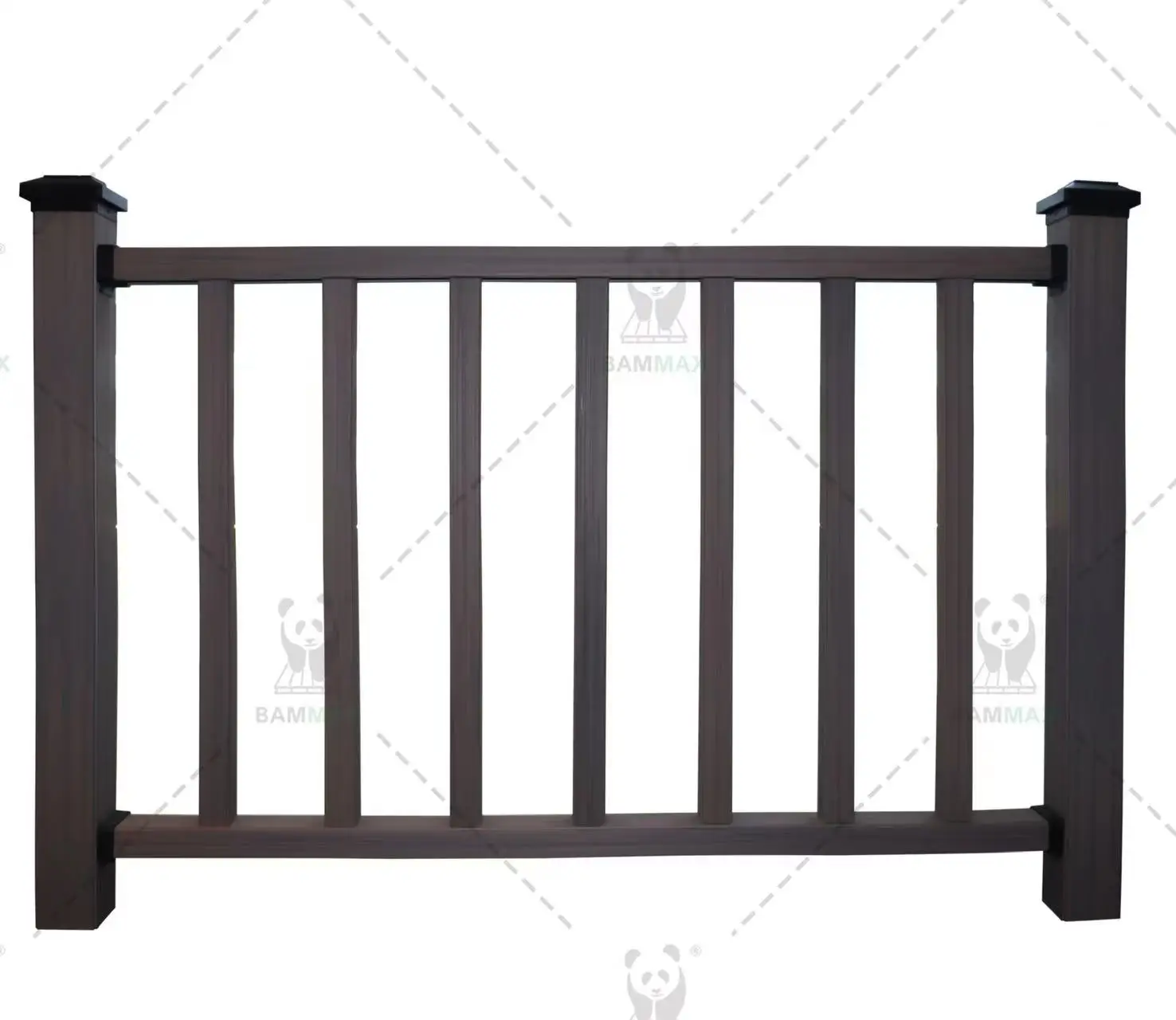 Eco friendly Integrated Wpc Balustrade Outdoor Garden Porch Stair Deck eco-friendly-integrated-wpc-balustrade-outdoor-garden-porch-stair-deck
