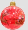 Red sleigh-christmas ball