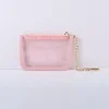 Darker Pink Clear Coin Purse