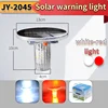 Dual White/Red Flashlight #2045, Solar, 48H, 2000m