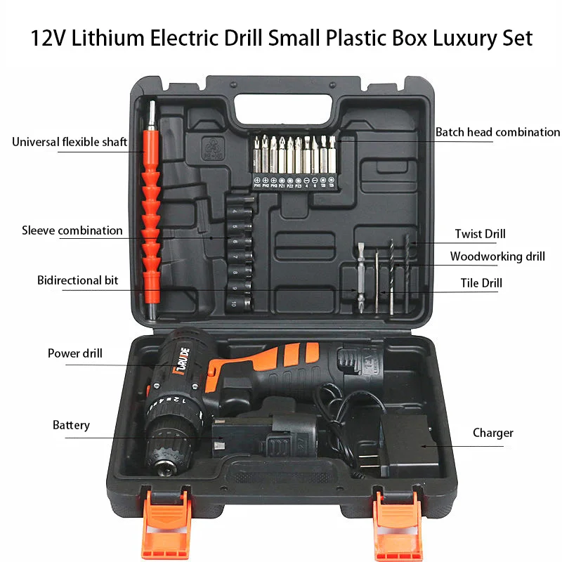 Factory Supplier 16/28/35/91/102/112 Pcs Cordless Power Tool Set ...