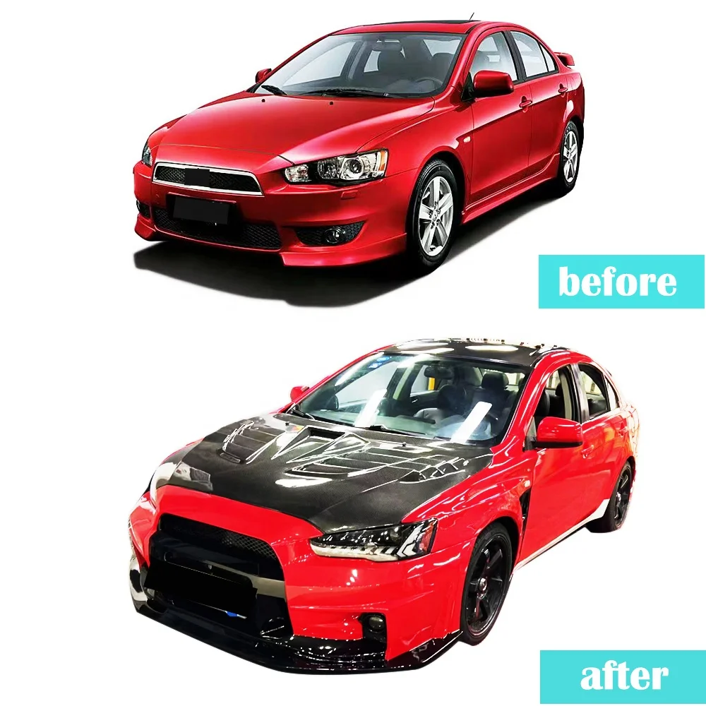 Alibaba.com: 2009-2017 Mitsubishi Lancer bodykit, PP plastic material ...