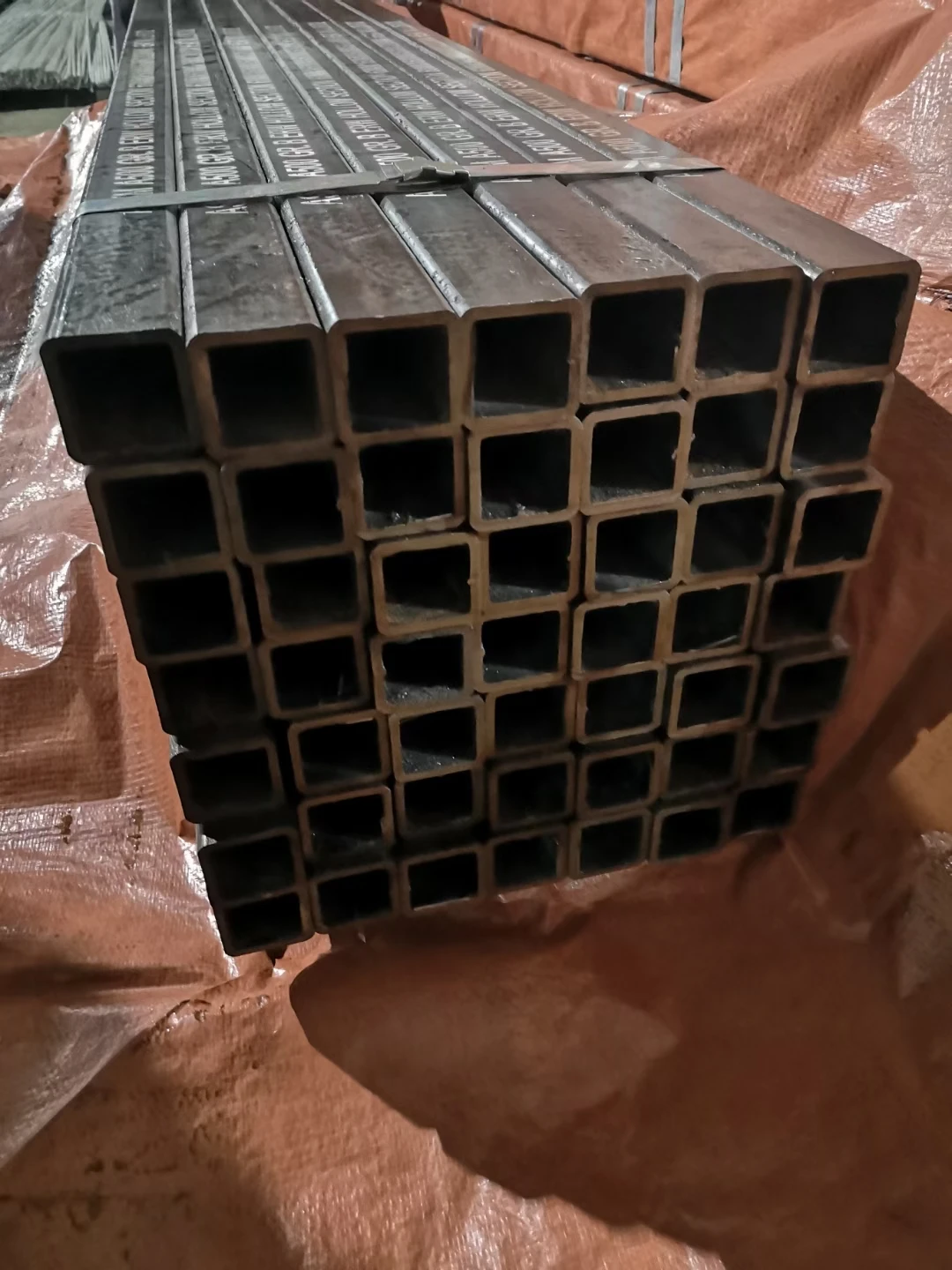 Structural square Tube HR Black Rectangular Tube 40 X 20 X 1.2 MM