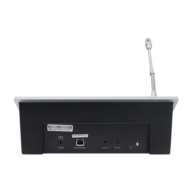 200 Zones Ip Paging Network Microphone For