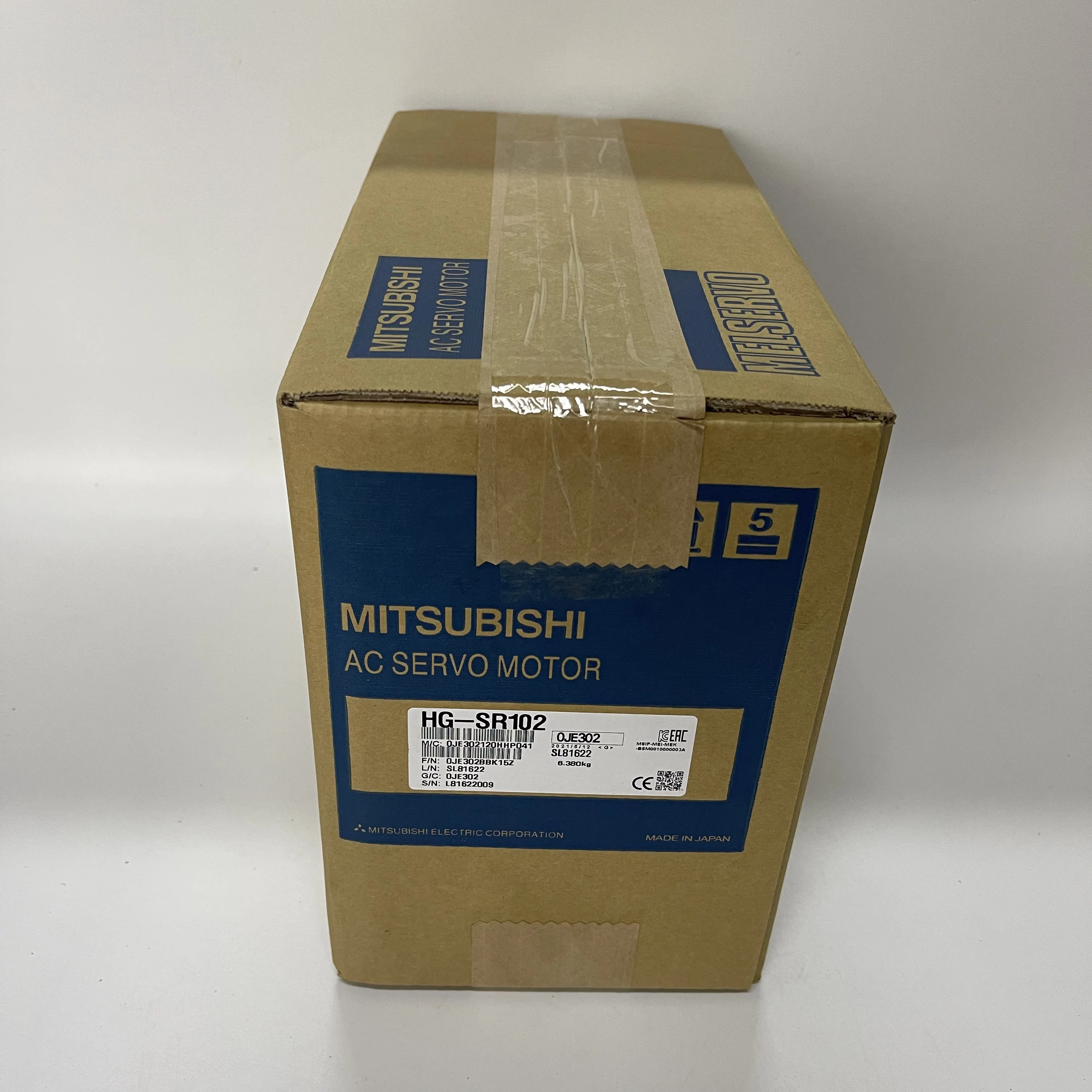 Mitsubishi AC Servo Motor HG-SR102