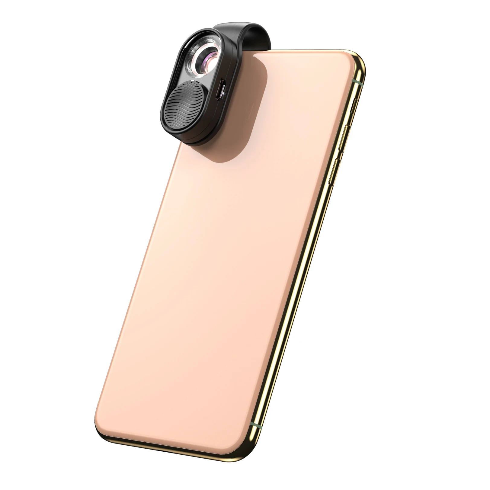 Super Phone Camera 100X Macro Lens Magnifier Digital Skin Beauty LED Microscope Lens with Universal Clamp