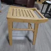 NZ411 Curved Edge Bathroom Stool