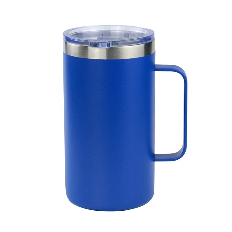 Wholesale 24oz Stainless Steel sublimation Tumbler Cup Custom Logo Water  Bottle Thermos With Handle Double Wall Vacuum Coffee Mugs From m.